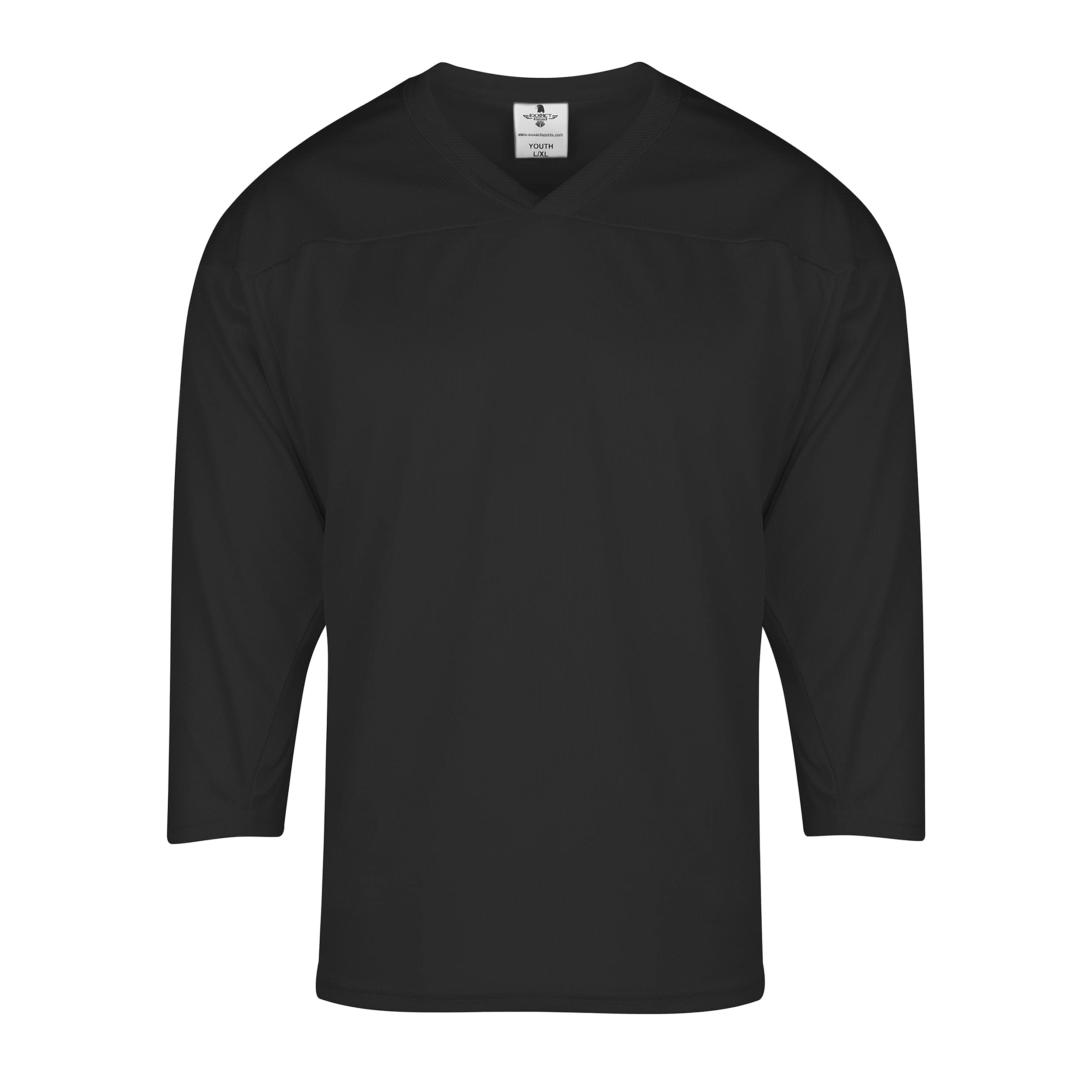 Exxact SportsHockey Jerseys for Men, Hockey Practice Jersey Adult, Full  Sleeve Hockey Blank Jersey, Ice Hockey Jersey