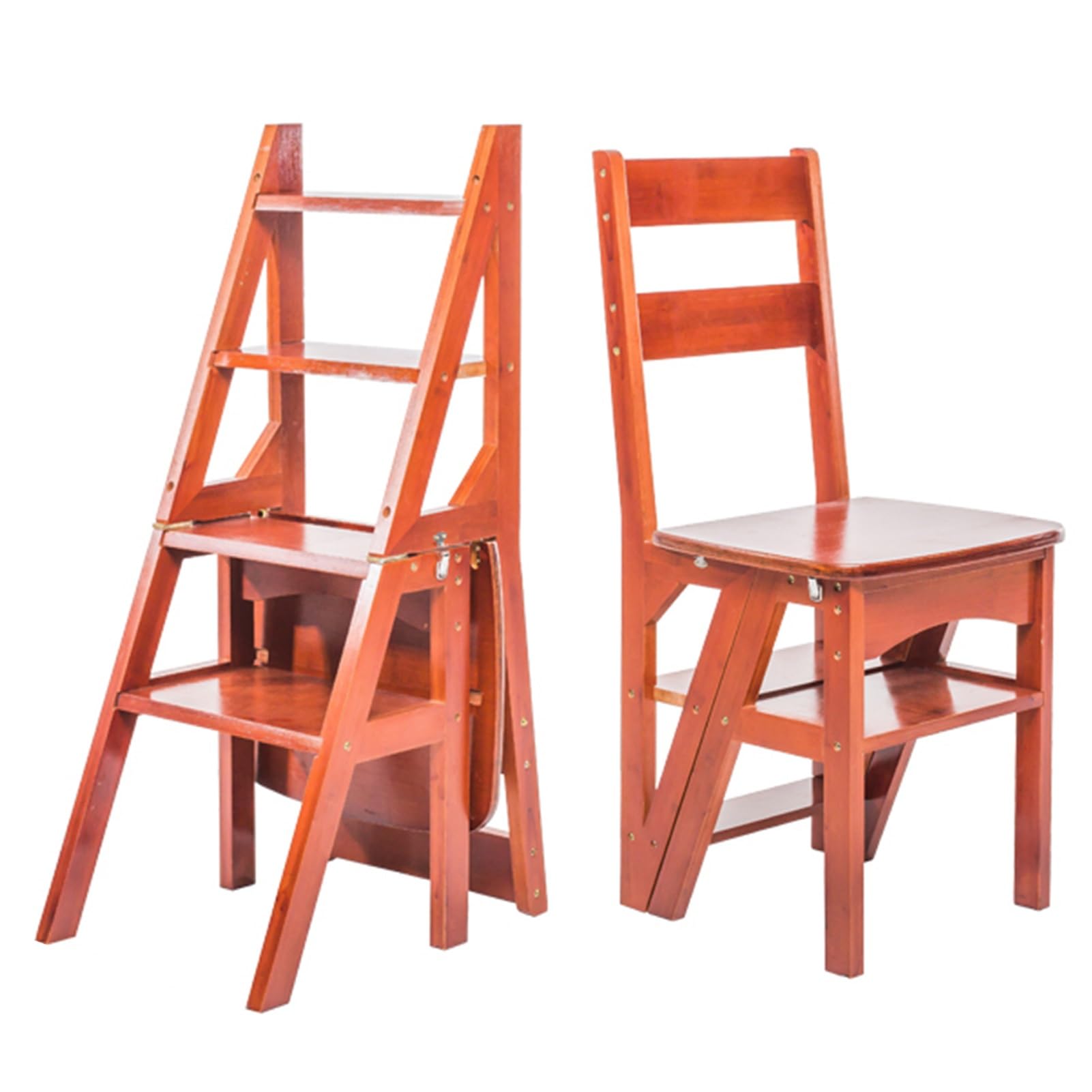 Chaise échelle pliante bois 4 niveaux : le meuble déco de votre salon