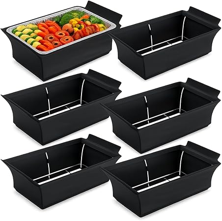 6 Pack Chafer Wind Guard by Merchlio | Handle Covered