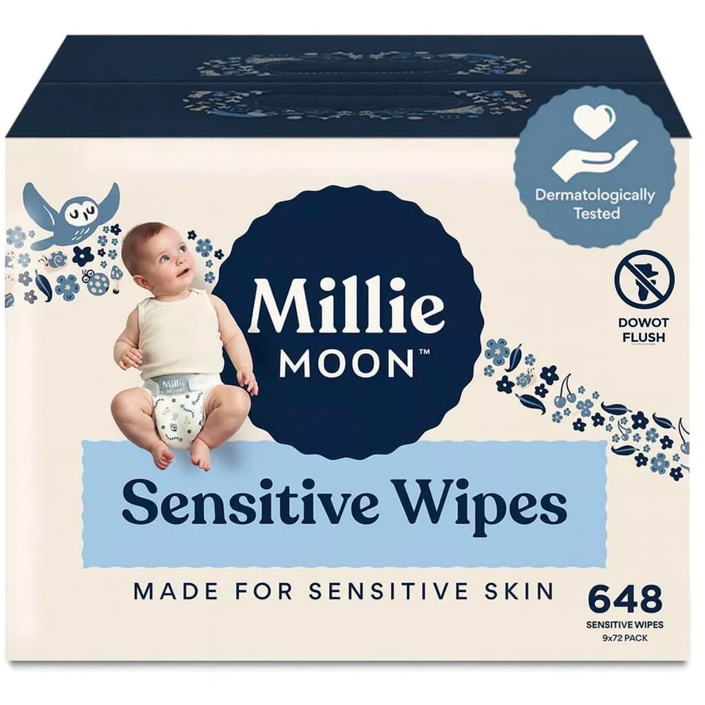 Millie Moon Sensitive Wipes (648)