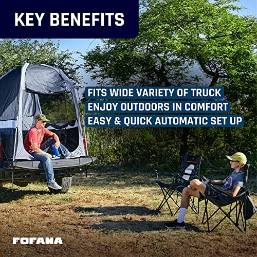 FOFANA Truck Bed Tent Automatic Setup Pickup Truck Tent for Full Size