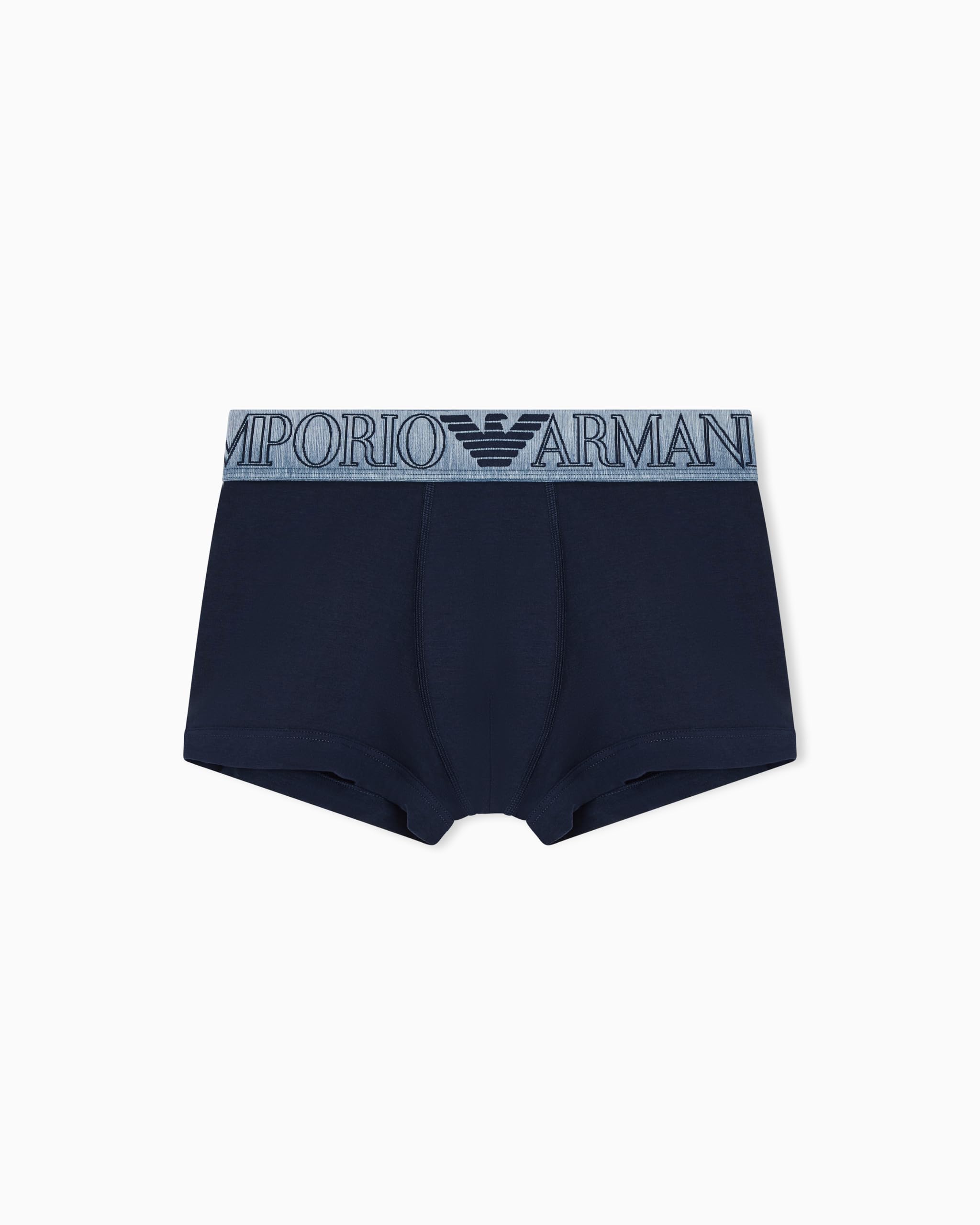 EMPORIO ARMANI Herren Trunk Badehose, Armani Blue, L