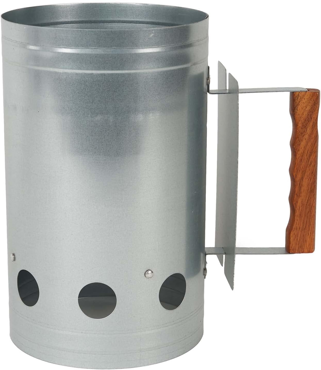 Mr. BarBQ Galvanized Charcoal Chimney Starter. Easy