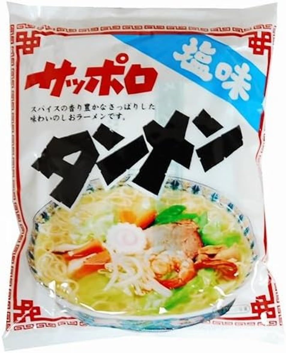 Amazon.co.jp: 麺のスナオシ スナオシ サッポロタンメン うす塩味 83g