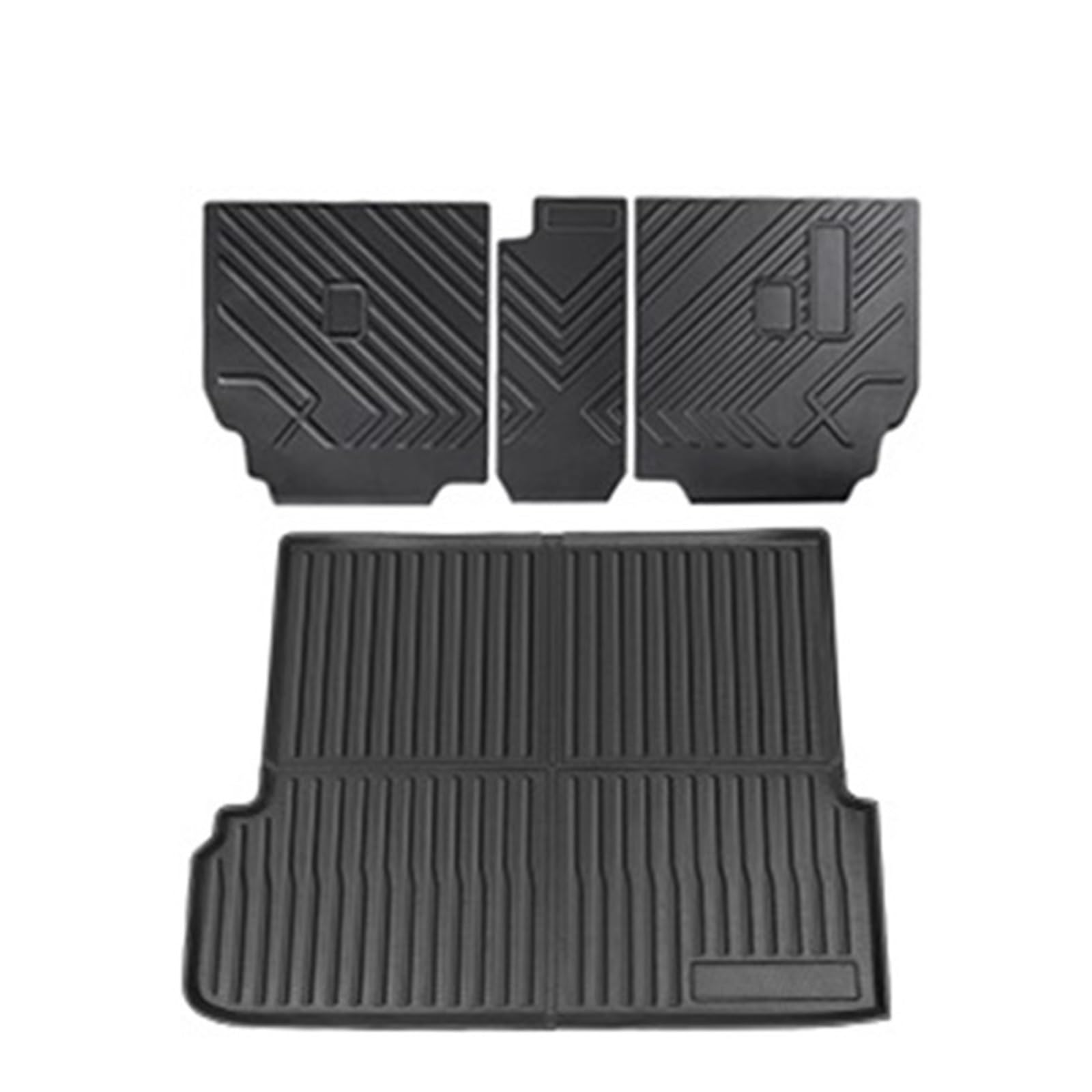 maty samochodowe Do Toyota akcesoriów do zarysowań maty bagażnika | Do Toyota 2010-2023 Do Land Cruiser 150 LC150 Prado GX460(2nd Row Trunk mat B,GX460 2010-2023)