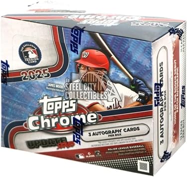 2025 Topps Chrome Update Baseball Jumbo Hobby Box
