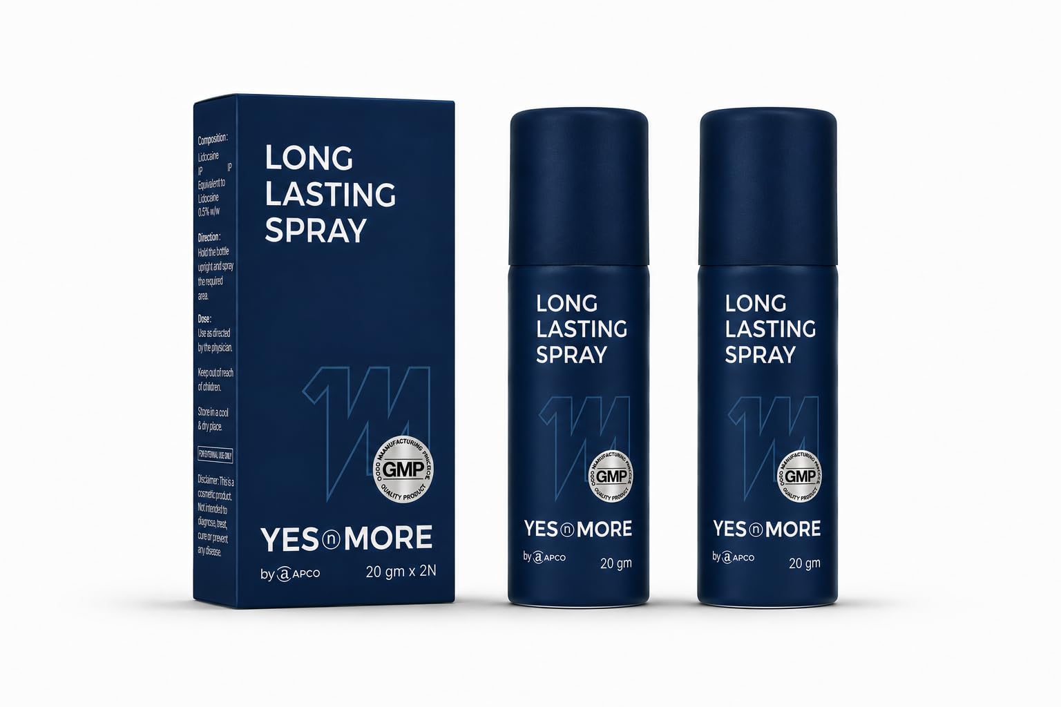 YESnMORE Spray for Men | Easy Spray Application | Travel Friendly Bottle | External Use Only | Size 20 gm | Pack of 1 (Size 40 g | Pack of 2)-image-12
