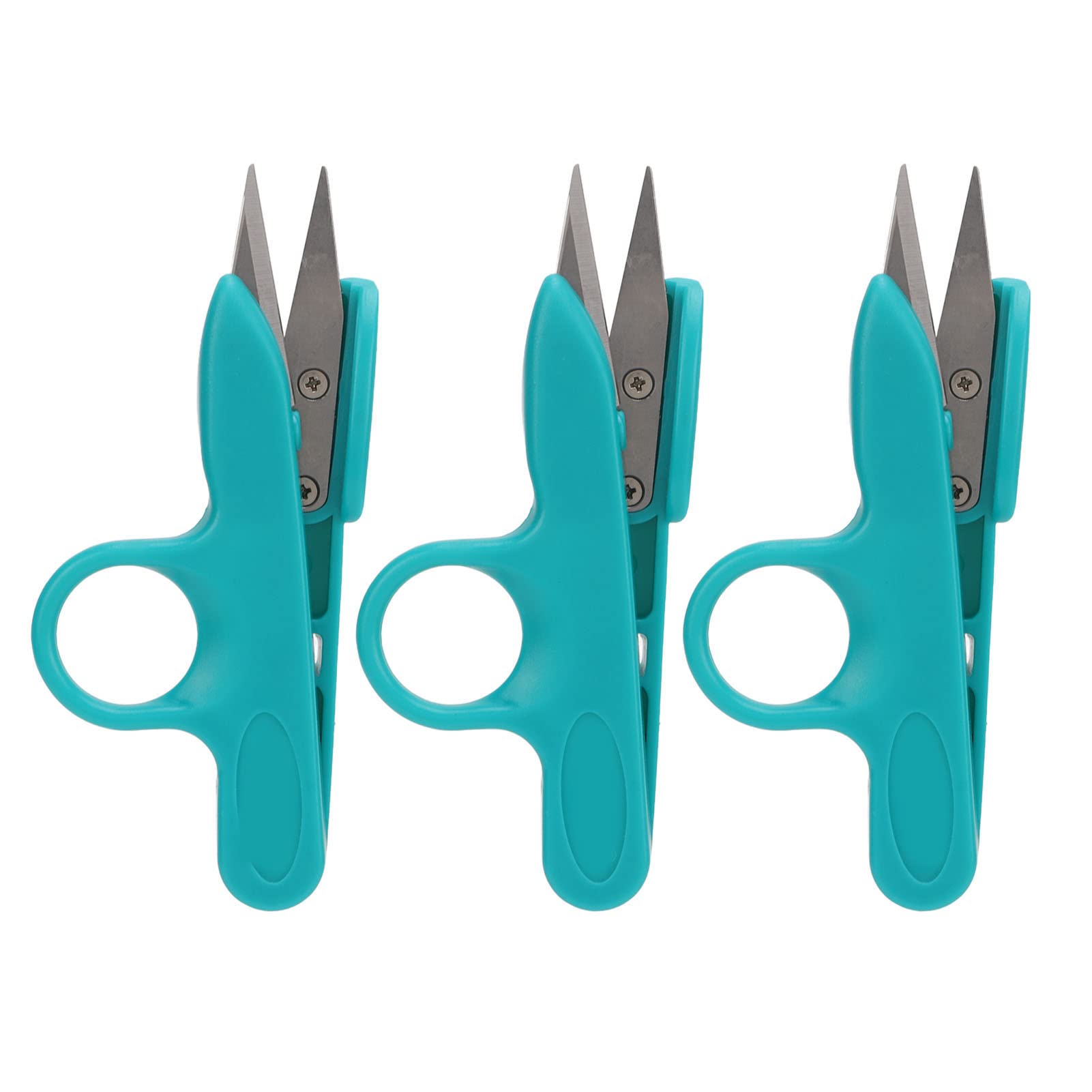 3Pcs Knife Edge Thread Snips Sewing Scissors Lightweight Yarn Thread Cutter for Household Sewing