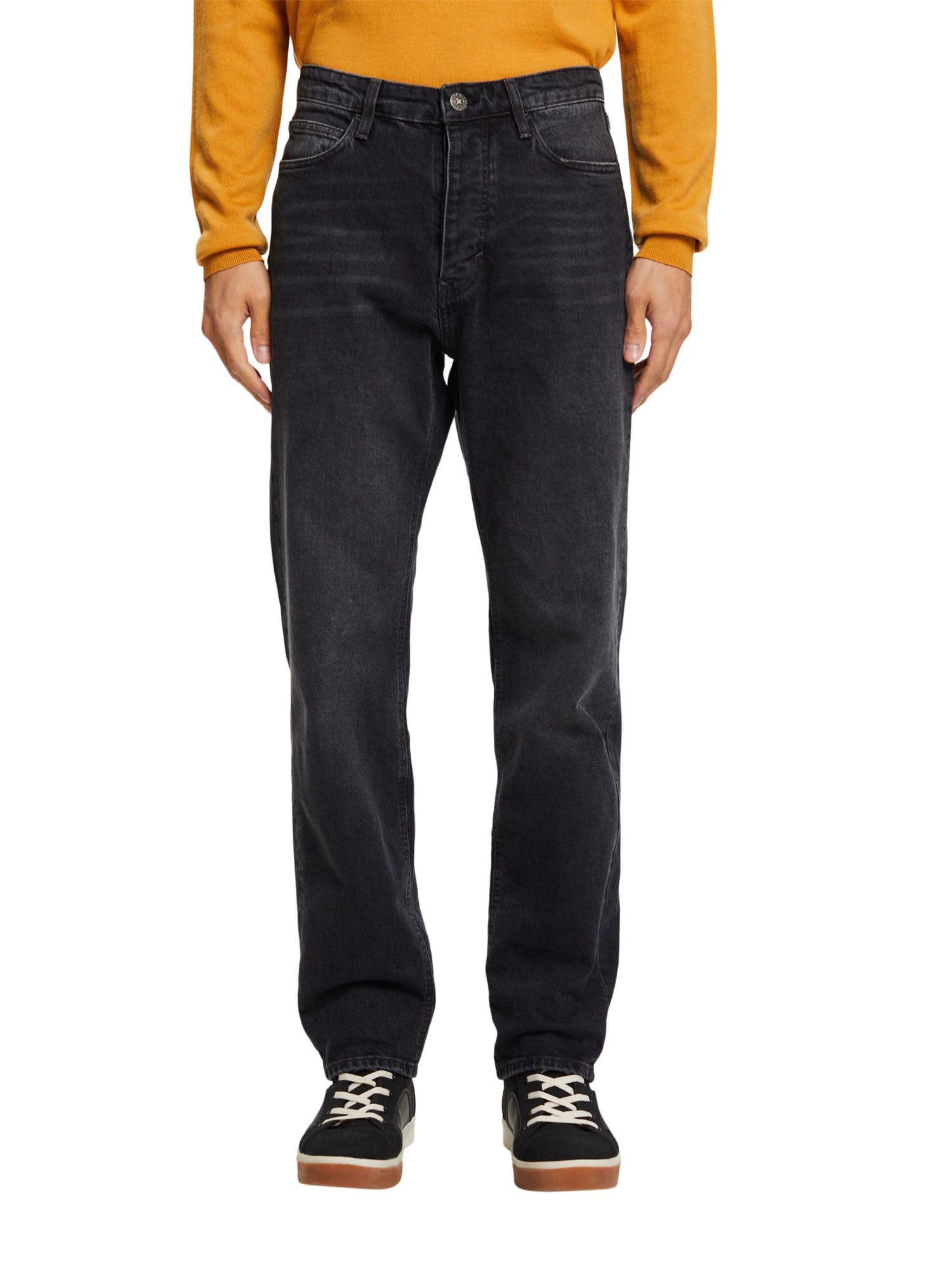 ESPRIT Men's Jeans, 911/Black Dark Wash, 29 W/34 L
