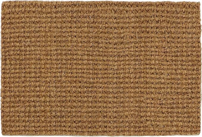 Pro Home Door Mat 40x60cm – Boucle Design Coir Door Mats with Anti-Slip Back – Durable Door Mats Outdoor for Mud and Wet Shoes in Garden, Entryway or Porch (Pack of 1)