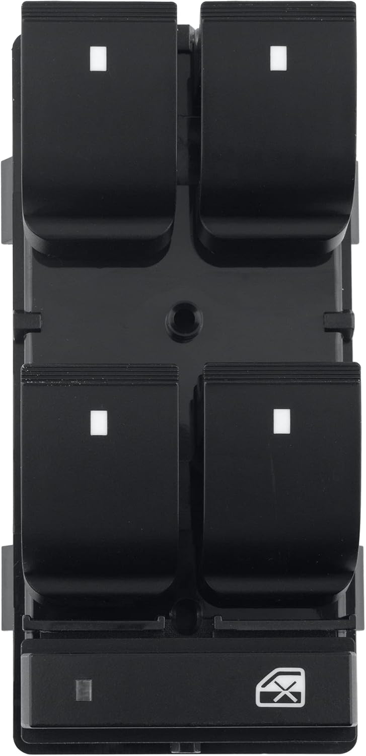 BOXI Driver Side Power Master Window Switch Compatible for Chevy Silverado 2007-2013 for Chevrolet Traverse HHR for GMC Sierra 2007-2013 Yukon for Buick Enclave 2009-2013 Replace OE 20945129 25789692
