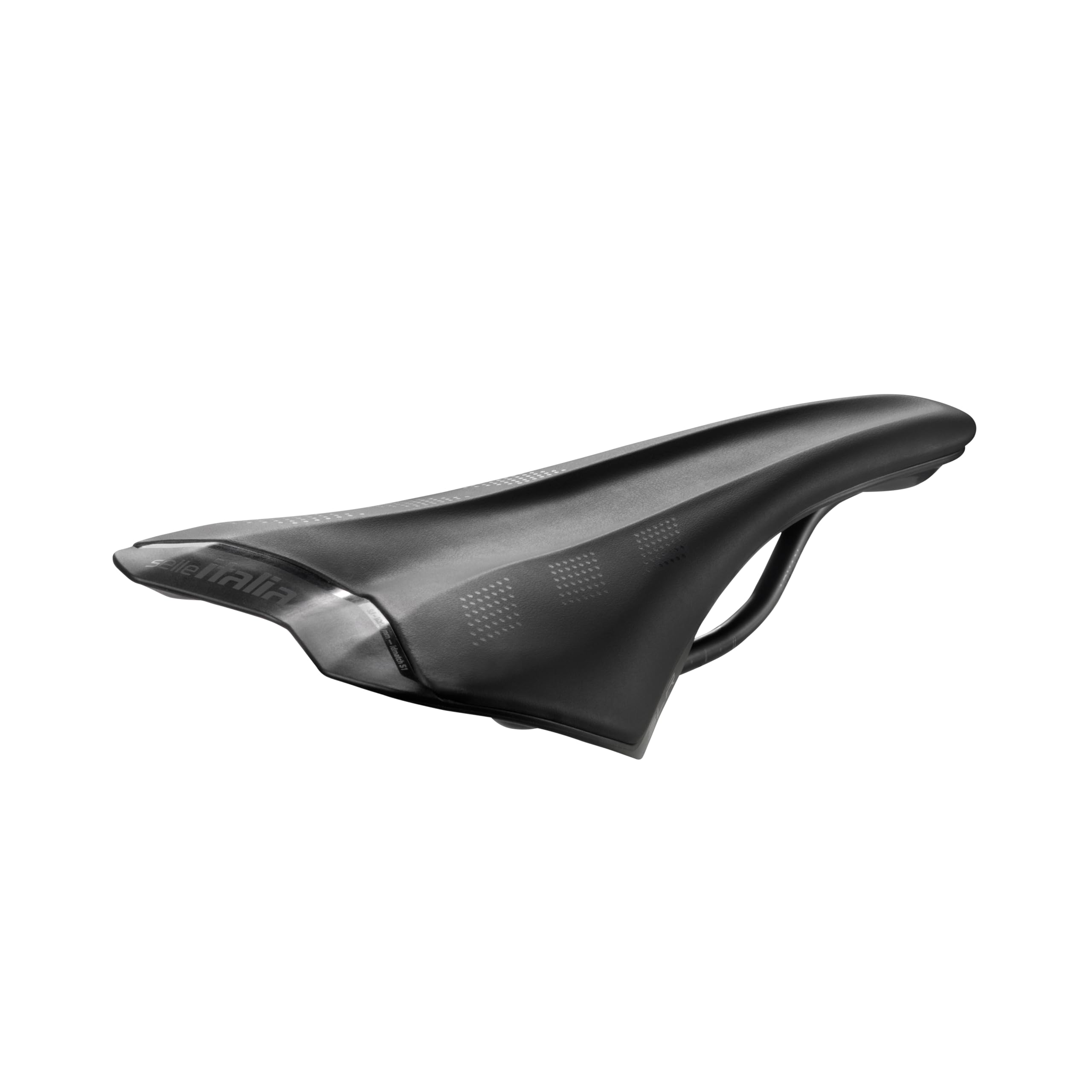 Selle Italia SLR Advan – Rennrad-Sattel aus Manganstahl, Leichtbezug, neutrale Form, leicht und komfortabel – Größe S1, Schwarz