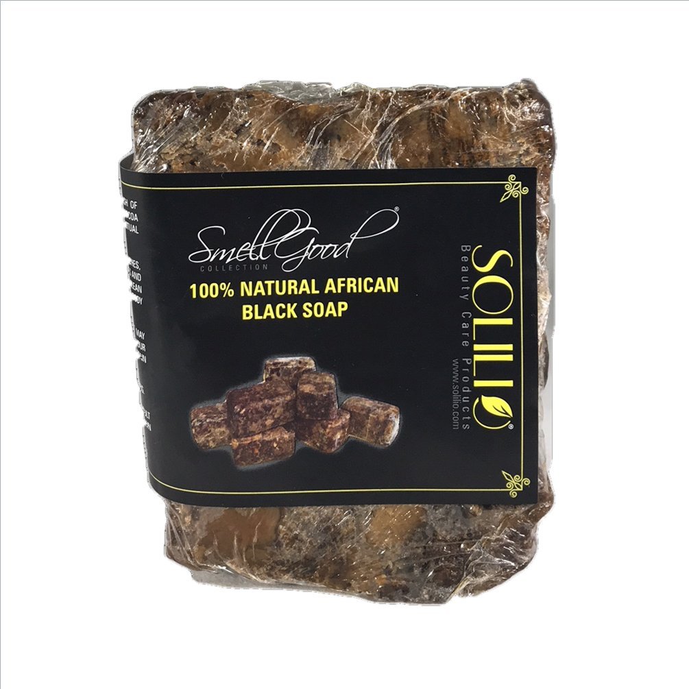 SmellGood - African Black Soap totally natural best quality raw and organic soap great for body and face