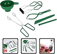 Vista 7 de Kit de 12 piezas de conservas esenciales para botes, tapa magnética, embudo de enlatado de boca ancha, herramientas de cocina para enlatado