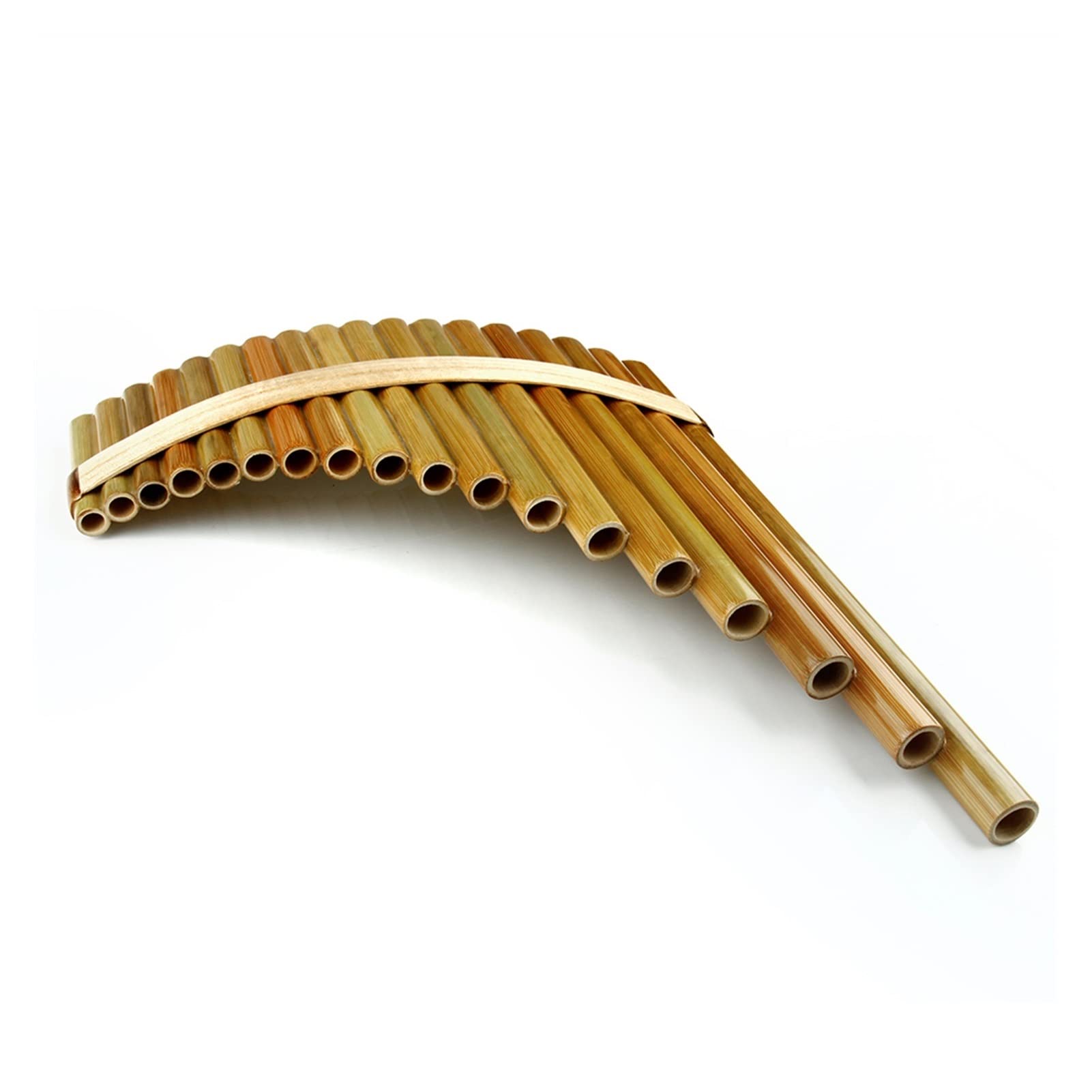 Flûte pan Instrument À Vent En Bois À Flûte De Pan À 18 Tuyaux En Fa Instruments à vent traditionnels