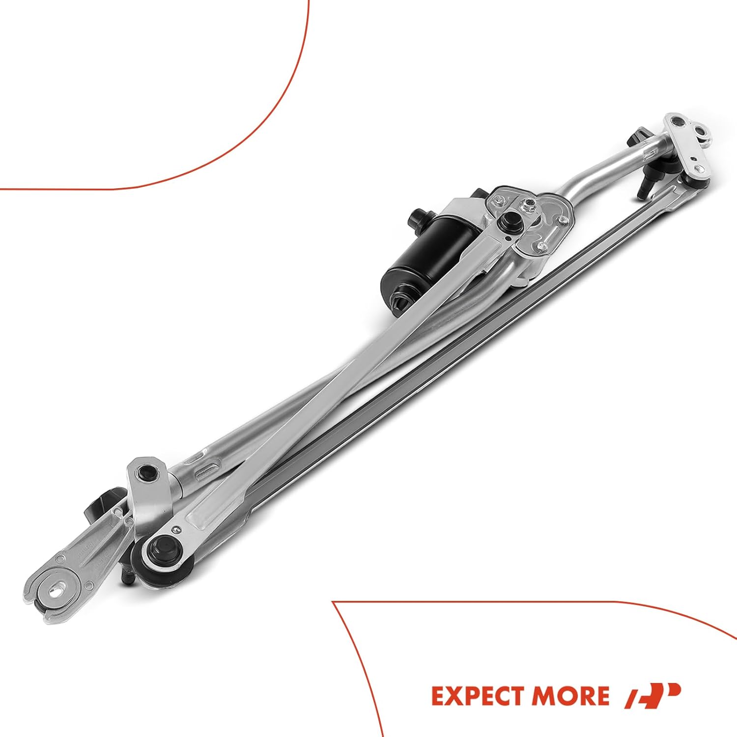 A-Premium Front Windshield Wiper Motor and Linkage Assembly Compatible with Chevrolet Tahoe Suburban 2021-2023 & GMC Yukon 2021-2023 & Cadillac Escalade 2021-2023