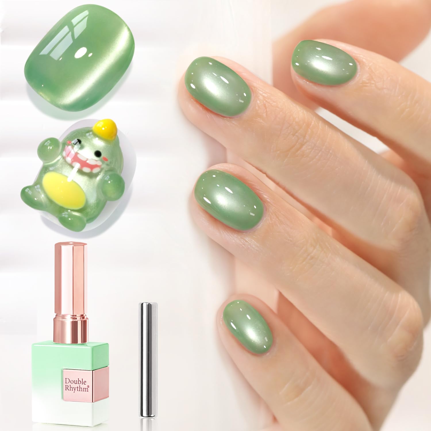 Naris duplé crème 28g Amazon.com : Double Rhythm Jelly Glass Cat Eye Gel Polish with