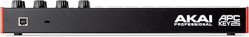 Miniatura 13 de Akai Professional APC Key 25 MK2 - Controlador de teclado USB MIDI de 25 teclas para lanzamiento de clip con Ableton Live Lite, 40 almohadillas RGB