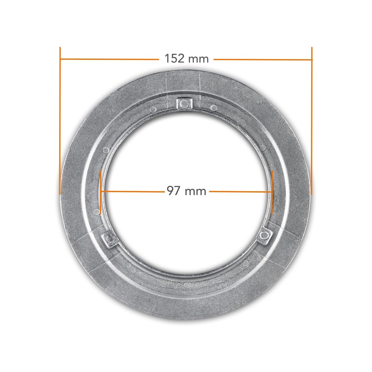 Walimex Pro - Adaptador softbox (para Walimex Pro & K, diámetro Exterior de 15.2 cm)