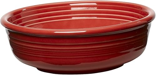 Tazón pequeño de Fiesta 14-14-onza talla única Escarlata