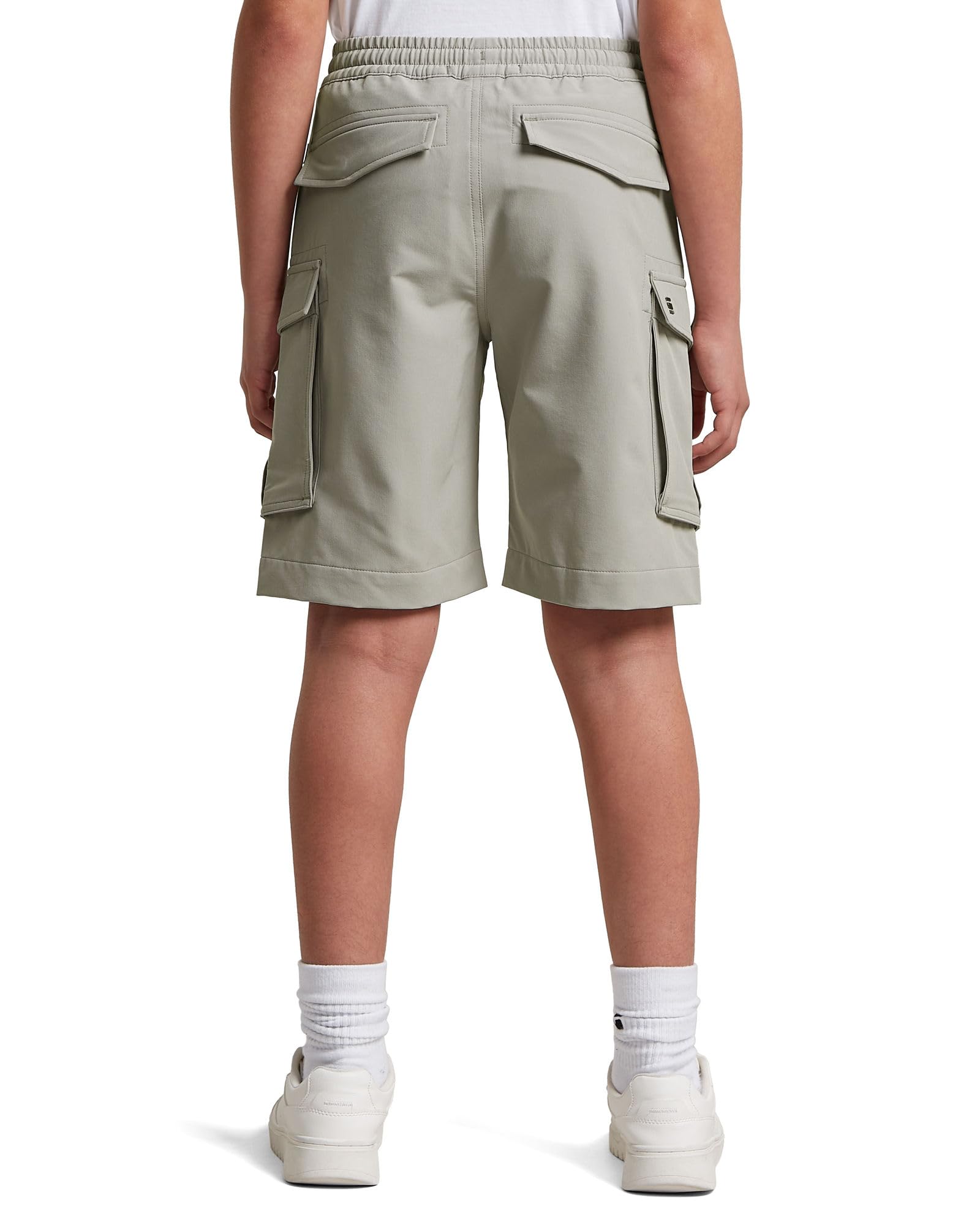 Jeans Knit pvt Ltd Rovic 1 Tech Pantaloncini, Grigio (Grey Alloy D29787-01-g276), 8 Anni Bambino