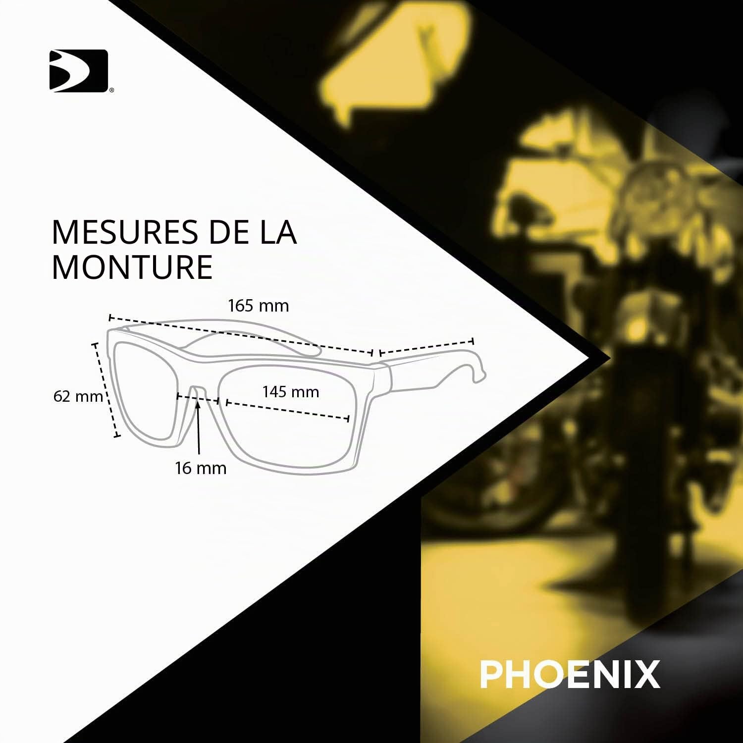 Bobster 8036496-SSI Bobster Phoenix OTG Lunettes de protection 3 lentilles Multicolore