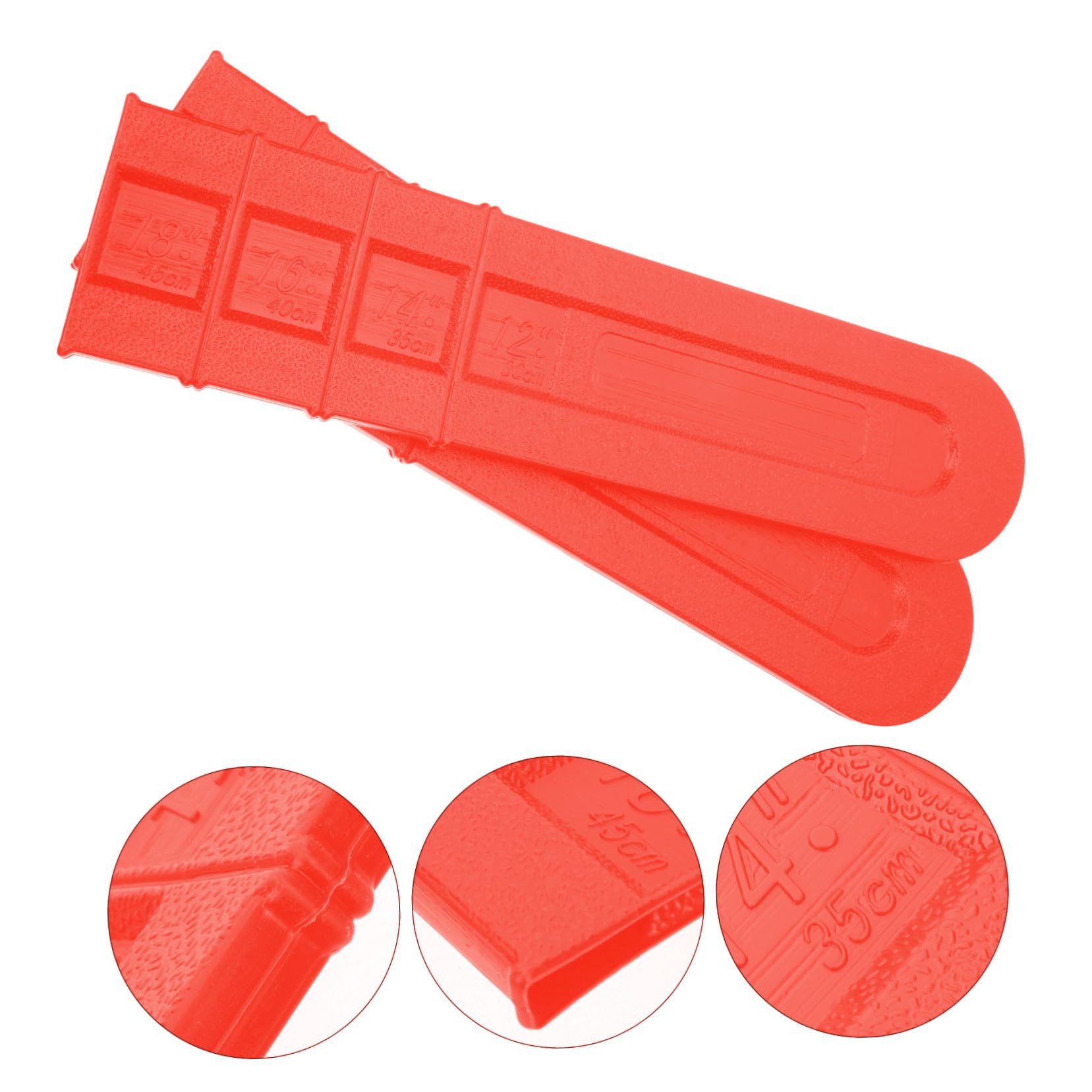 Copertura Protettiva per Barra Motosega 44 Cm, Set 8 Pezzi, Sacchetto Resistente in Plastica per Custodia e Trasporto Motosega, Protezione Sicura per Uso Esterno e Viaggio