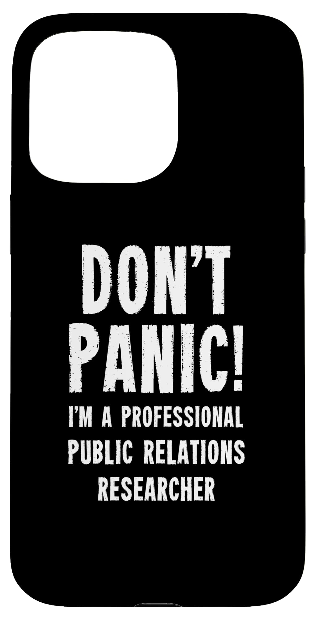 Public Relations Researcher Case for iPhone 15 Pro Max