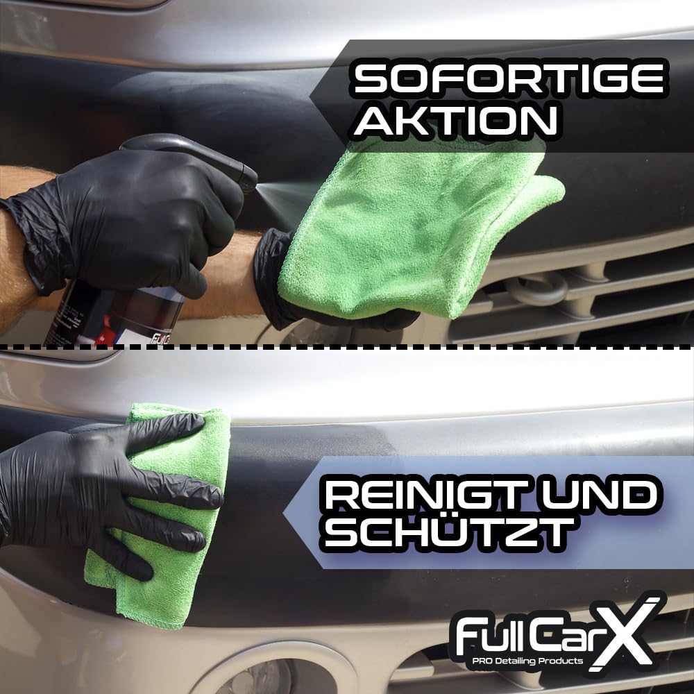 FULLCARX Plastic Recover 5L Kunststoffpflege Auffrischer Auto. Gummipflege Innen Aussen, Sofortige Wirkung, Satin-Finish, Pflegemittel Kunststoff, Reinigung Detailing Professionelles Produkt