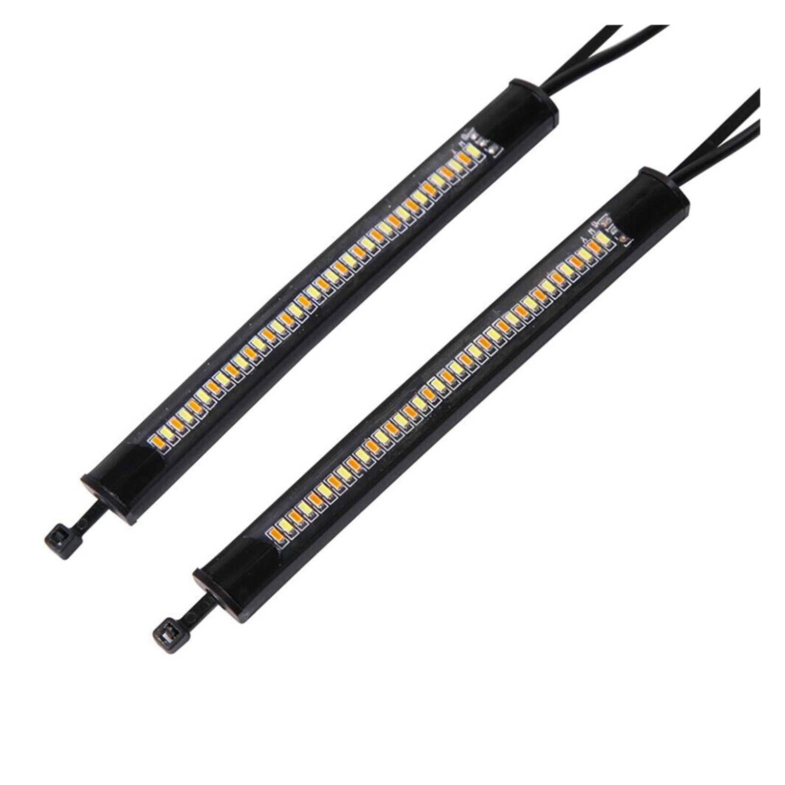 Oświetlenie tablicy rejestracyjnej 2 Szt. Motocykl LED Włączony Kierunkowskaz Lampa Flasher Indicator Migacz Dla Cafe Racer Clignotant Moto