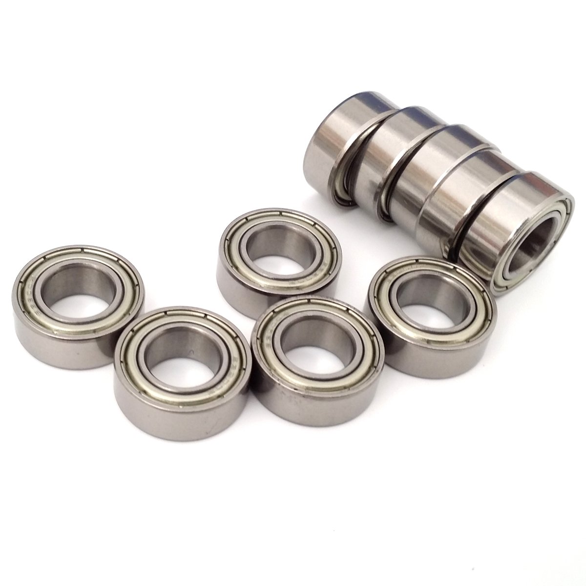 10pcs Bearing 63800 63800ZZ 10x19x7 ABEC-1 MOCHU Shielded MINI Deep Groove Ball Bearings, Single Row