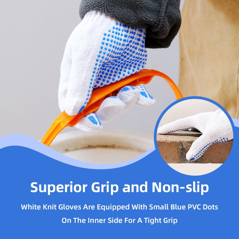 Guantes punto PVC 22 Imagen adicional