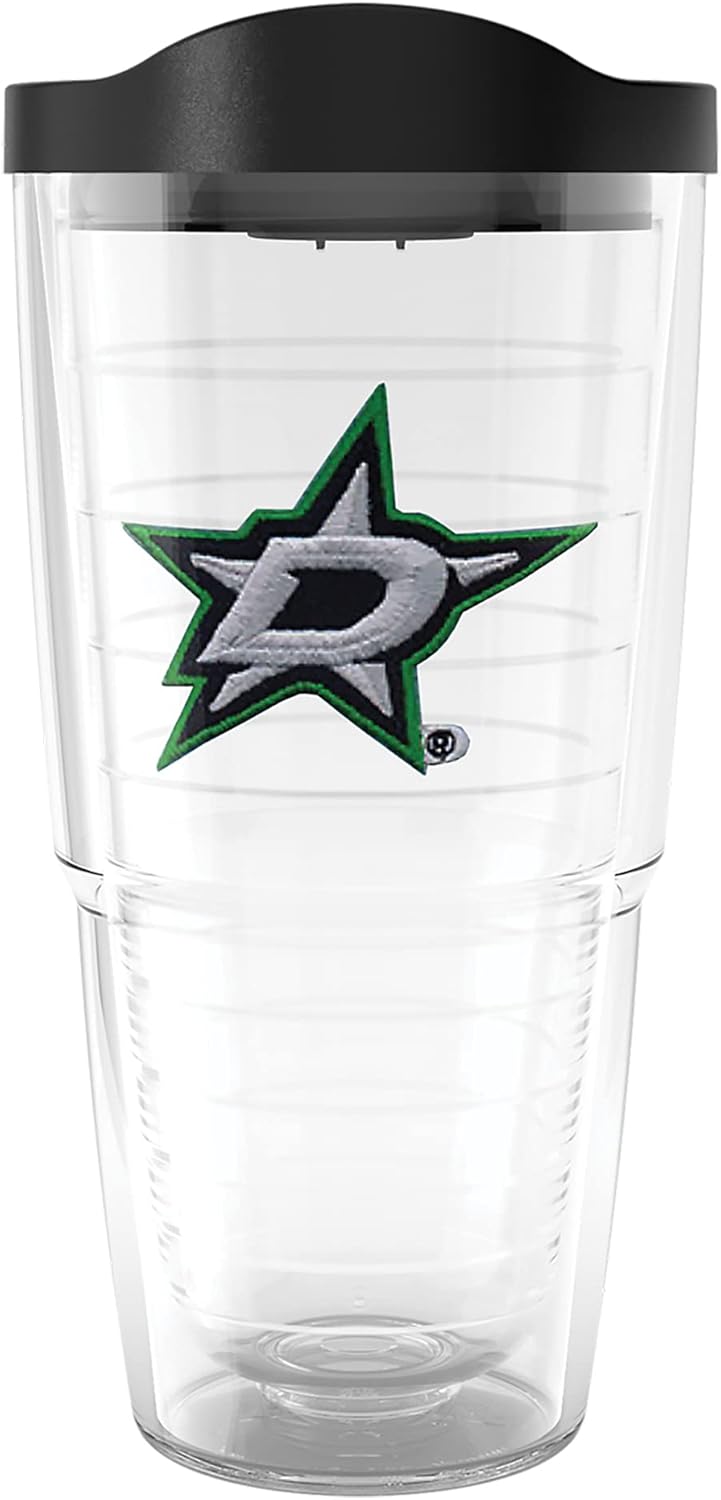 Tervis Made in USA Double Walled NHL Dallas Stars Insulated Tumbler Cup Keeps Drinks Cold & Hot, 24oz, Classic