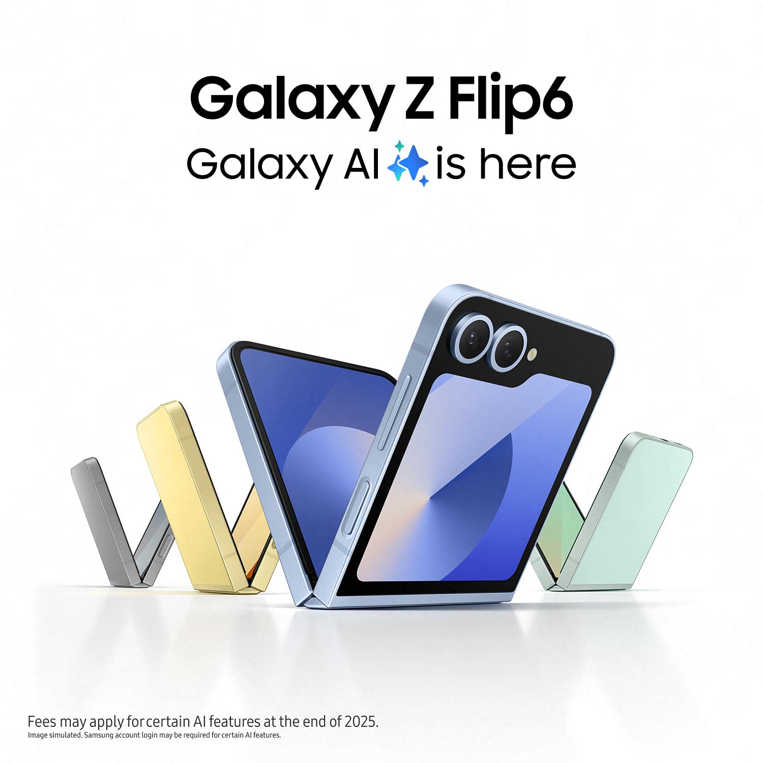 Amazon | Galaxy Z Flip 6、5G対応、12GB+512GB、型番SM-F741B、Nano