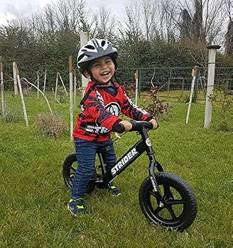 12 Sport Kids Balance Bike, Black 