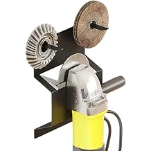 Metal Grinder Tool Holder - Wall Mounted Storage Bracket for Cutter - Multifunctional Angle Grinder Storage Rack for Garage, Shop, Home, Tool Cart