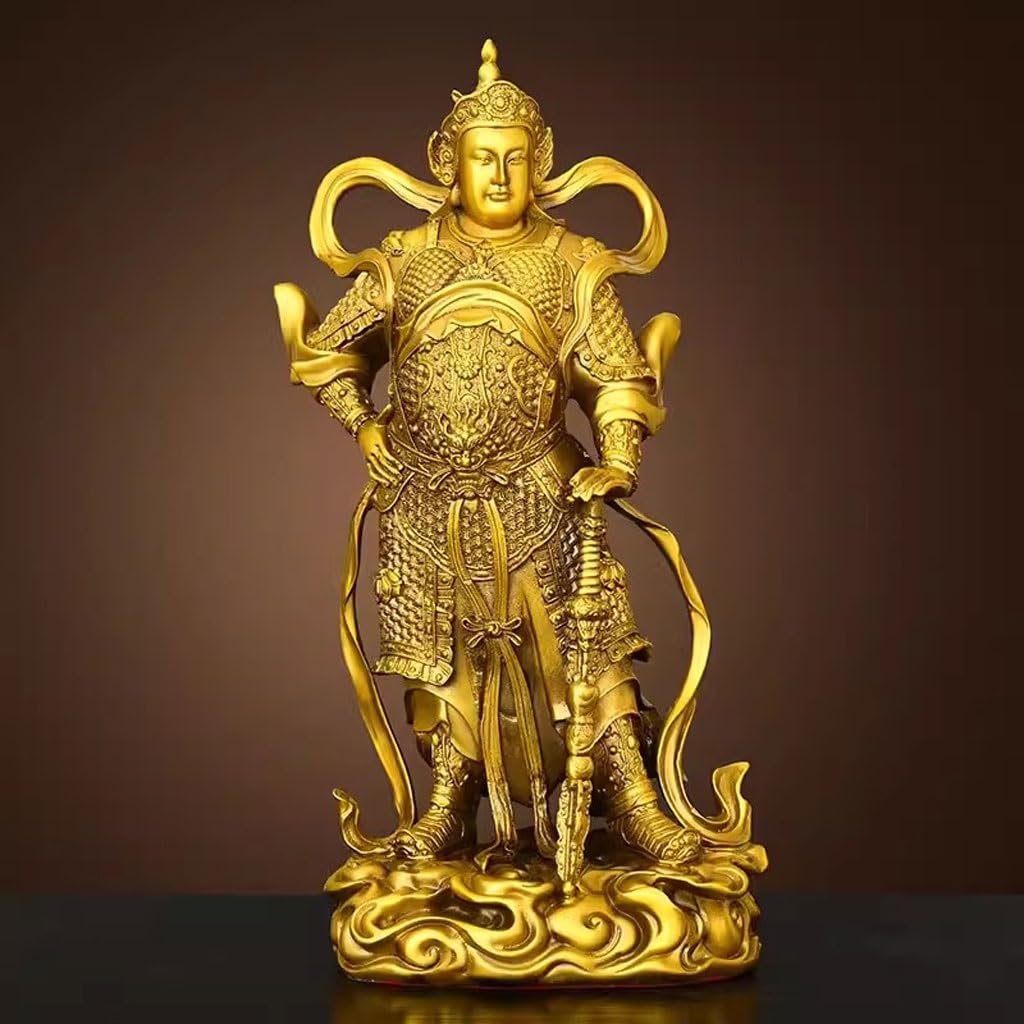 Posąg Buddy do wnętrz Mosiądz Skanda Bodhisattwa Budda Ozdoby Biuro Dom Worship Zen Rzemiosło Ozdoby Medytująca Statua Buddy Rzeźba