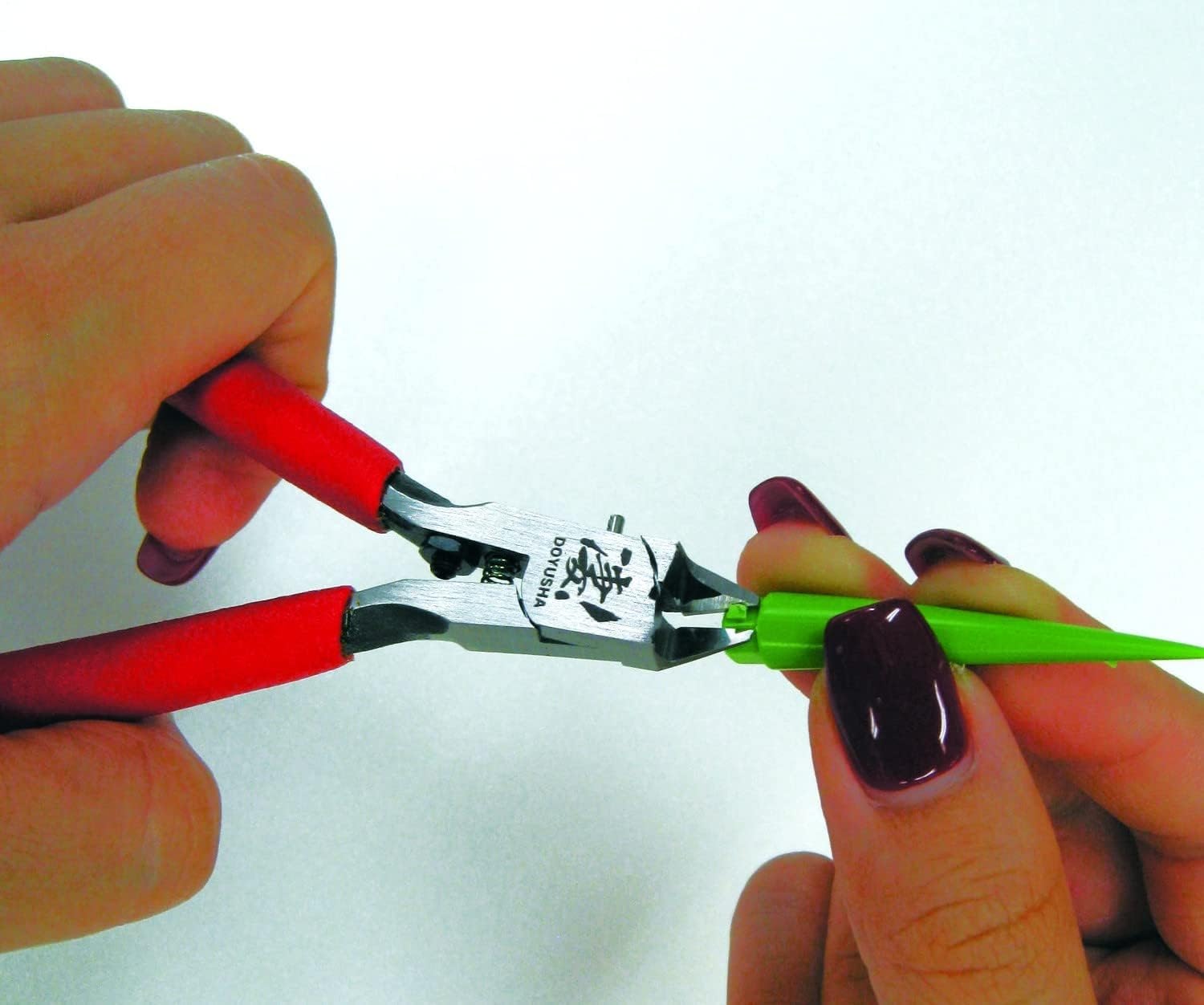 Doyusha Super! ¡Gran herramienta! Pinza de mano izquierda (borde único) para modelos de plástico