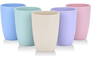 LuckyZone Small Cups for Kids - Unbreakable and Eco-friendly