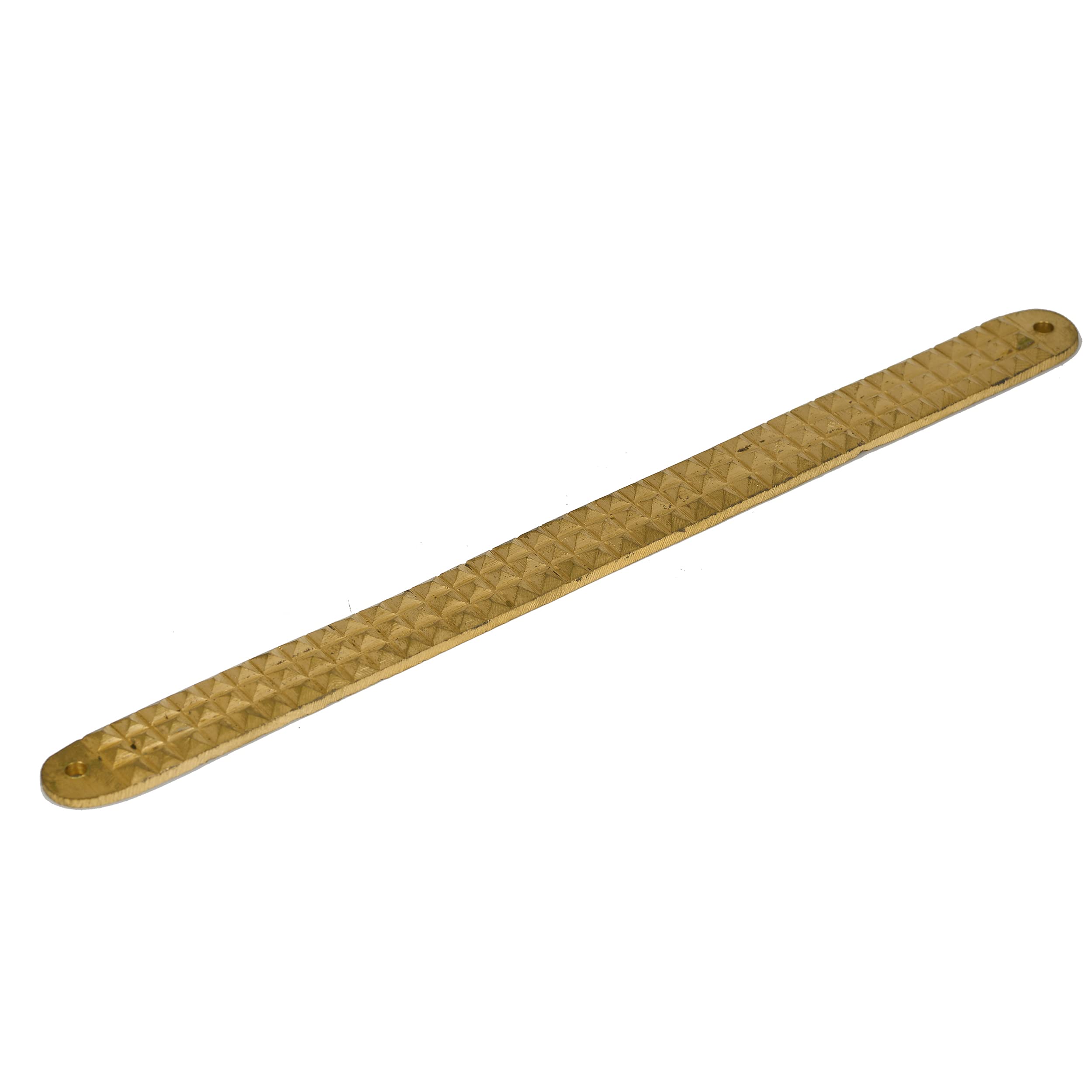 KESAR ZEMS Brass Pyramid Strip Patti for Space Divider/Vastu Remedies Product (26 X 2 X 0.3 CM) Brass-image-41