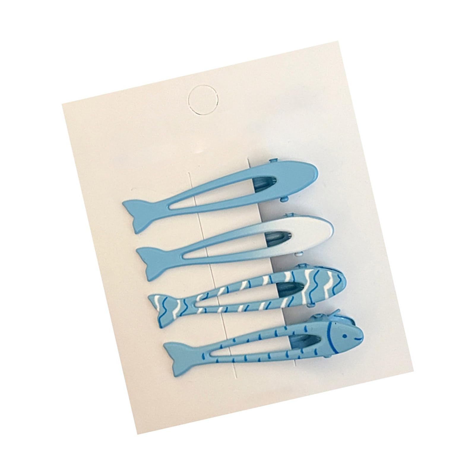 MICFENY Women Hair Barrette Hair Clip 2000s Side Clip Fashionable Elegant Sweet Fish Photo Props