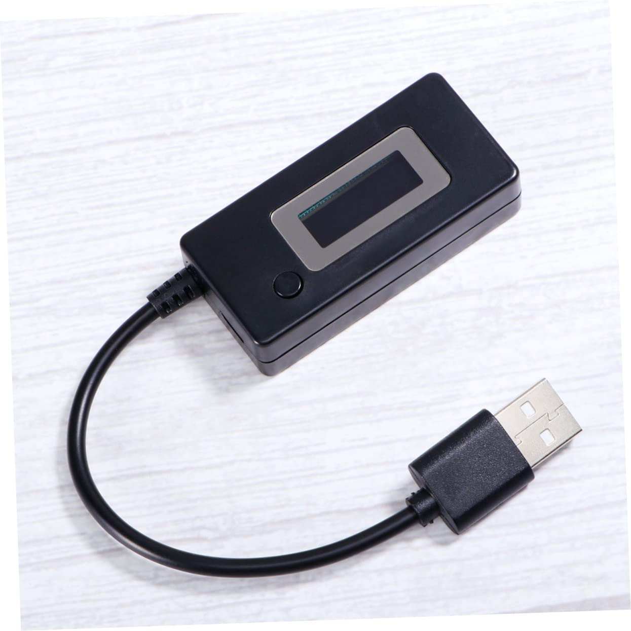TEHAUX Tester Di Tensione e Usb Monitor Di Tensione Per Smartphone Power Bank e Dispositivi Nero