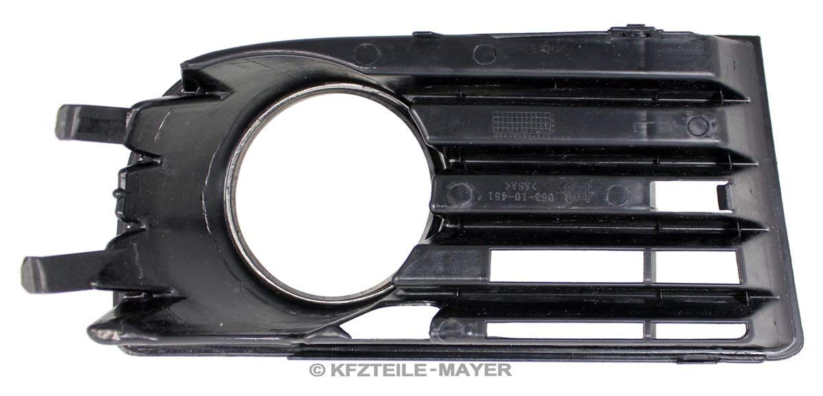 Griglia di ventilazione mascherina con fendinebbia per VW Golf 5 V sinistro lato conducente