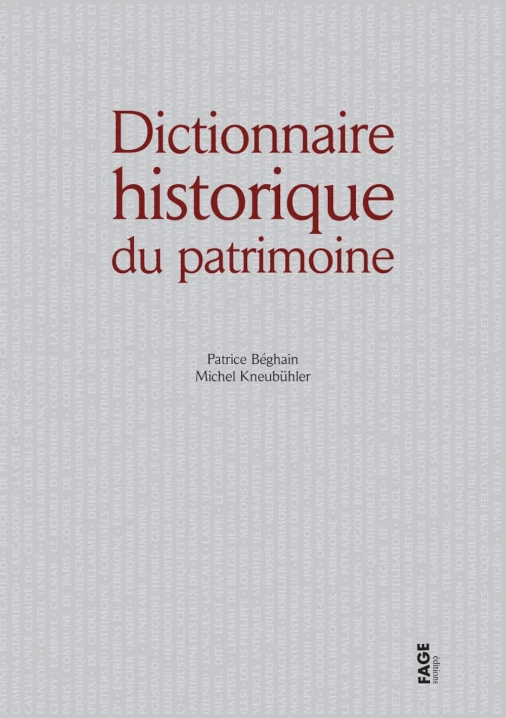 Dictionnaire historique du patrimoine : le cadeau idéal pour les passionnés d'histoire
