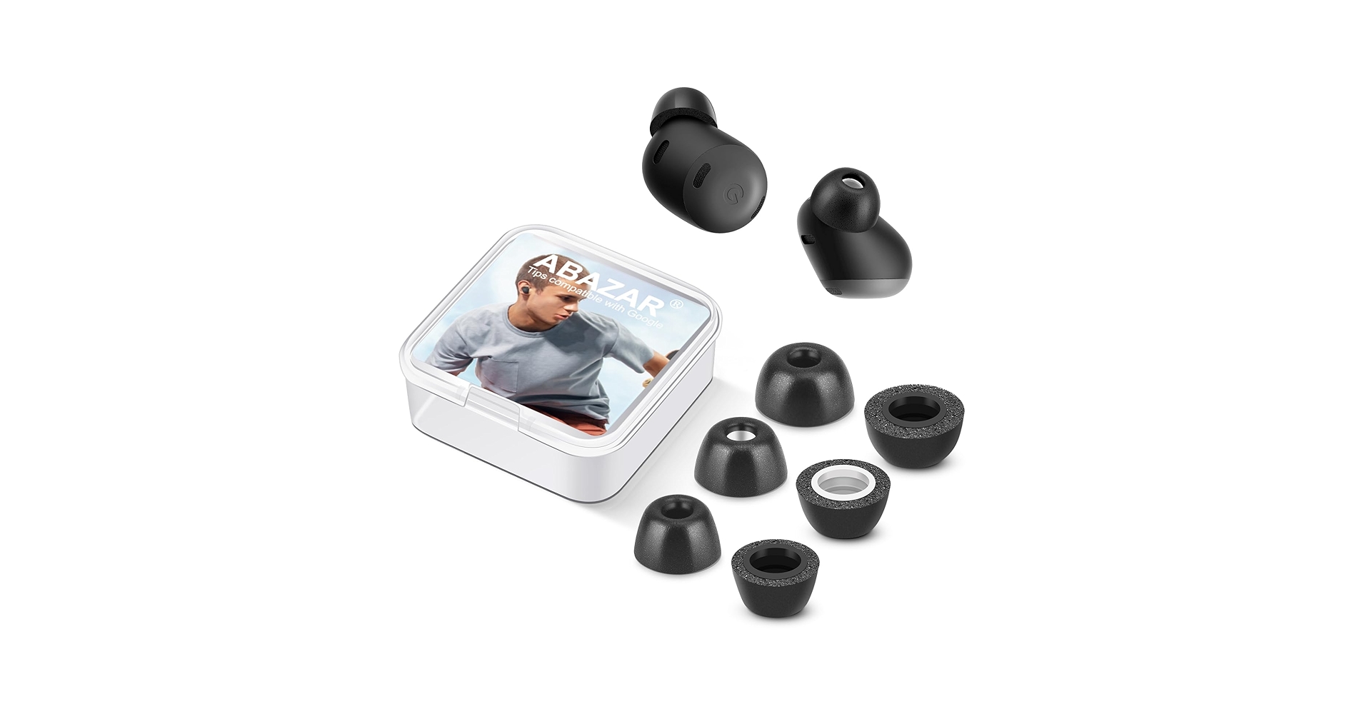 Amazon | ABAZAR メモリーフォームチップ Google Pixel Buds Pro