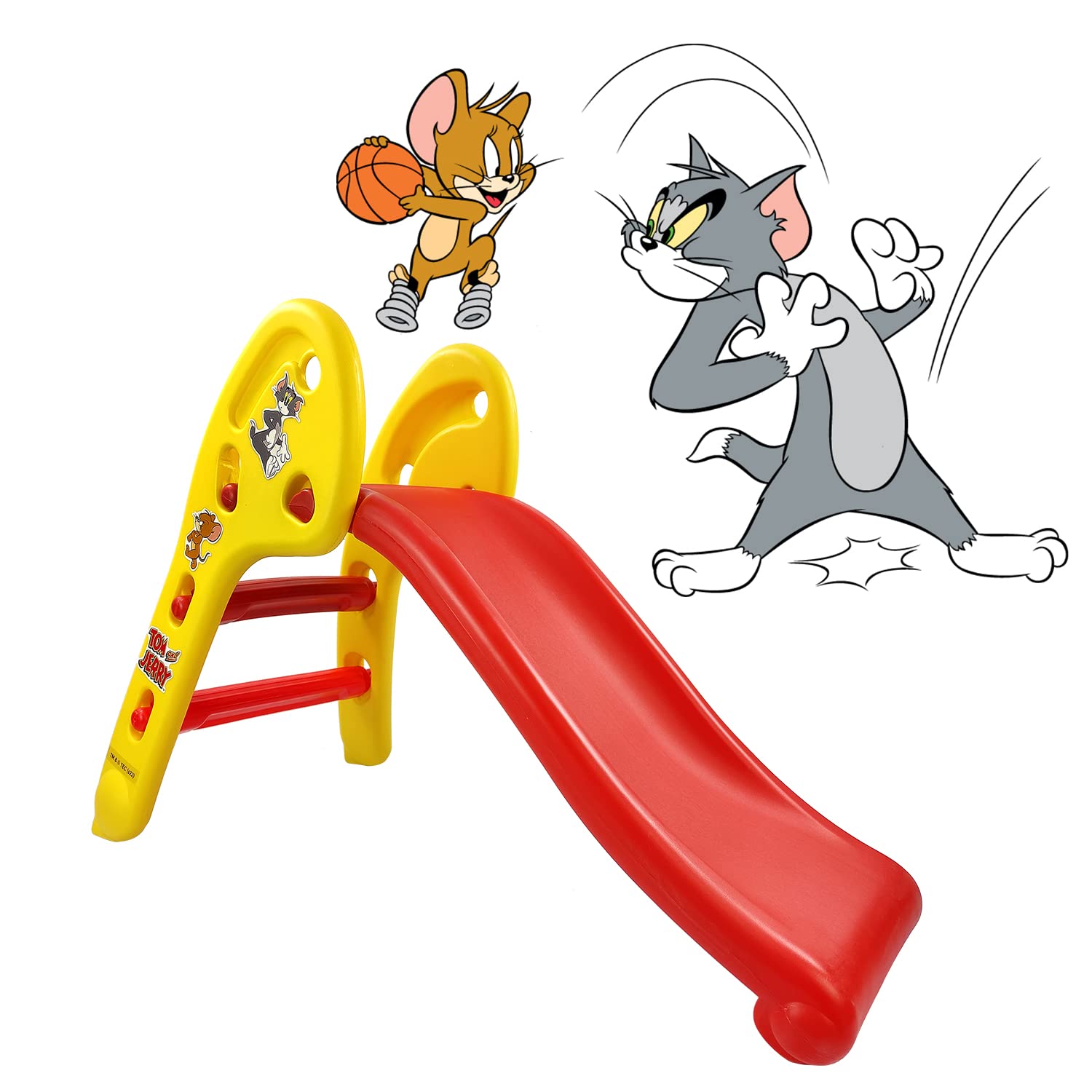 NHR Tom & Jerry Garden Slide for Kids, First Slide Foldable Beginners Slider, Perfect Slides, Toys for Home, Indoor or Outdoor (2+ Years, Yellow) (B0B5WRM52V) Amazon Price History, Amazon Price Tracker