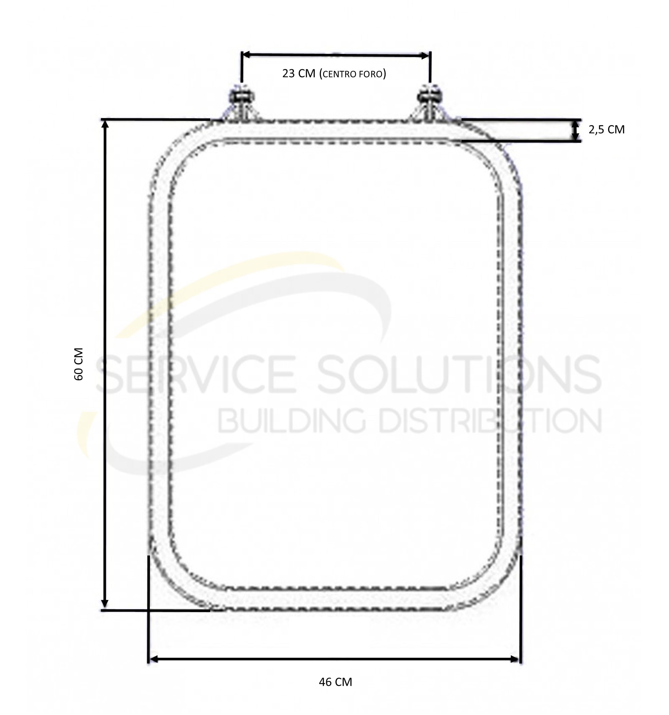 Cupola di Ricambio per Lucernario per Tetto 45x60cm in Plastica - Materiale Resistente e Trasparente - Facile da Installare – Altamente Compatibile | SERVICEWEBSHOP
