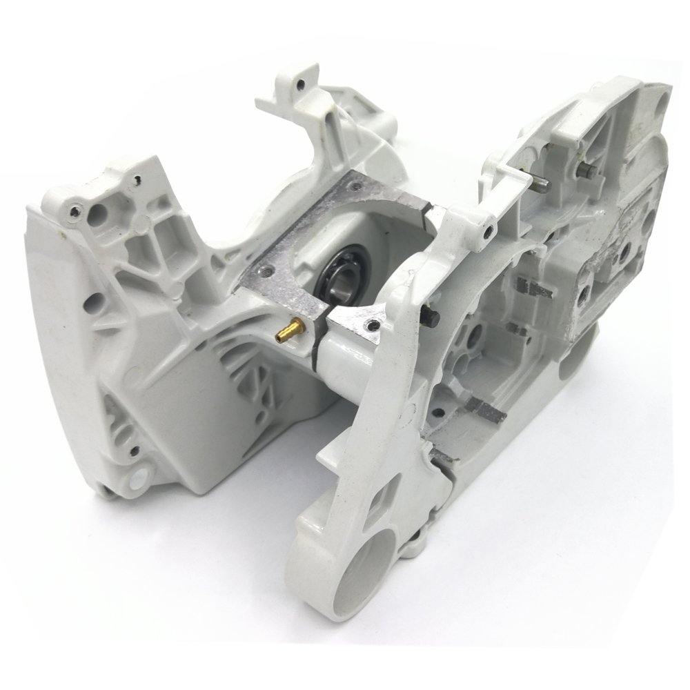 Cancanle Aluminium Kurbelgehäuse Motorgehäuse für STIHL MS440 044 Kettensäge Teile-Nr. 1128 020 2136, 1128 020 2122