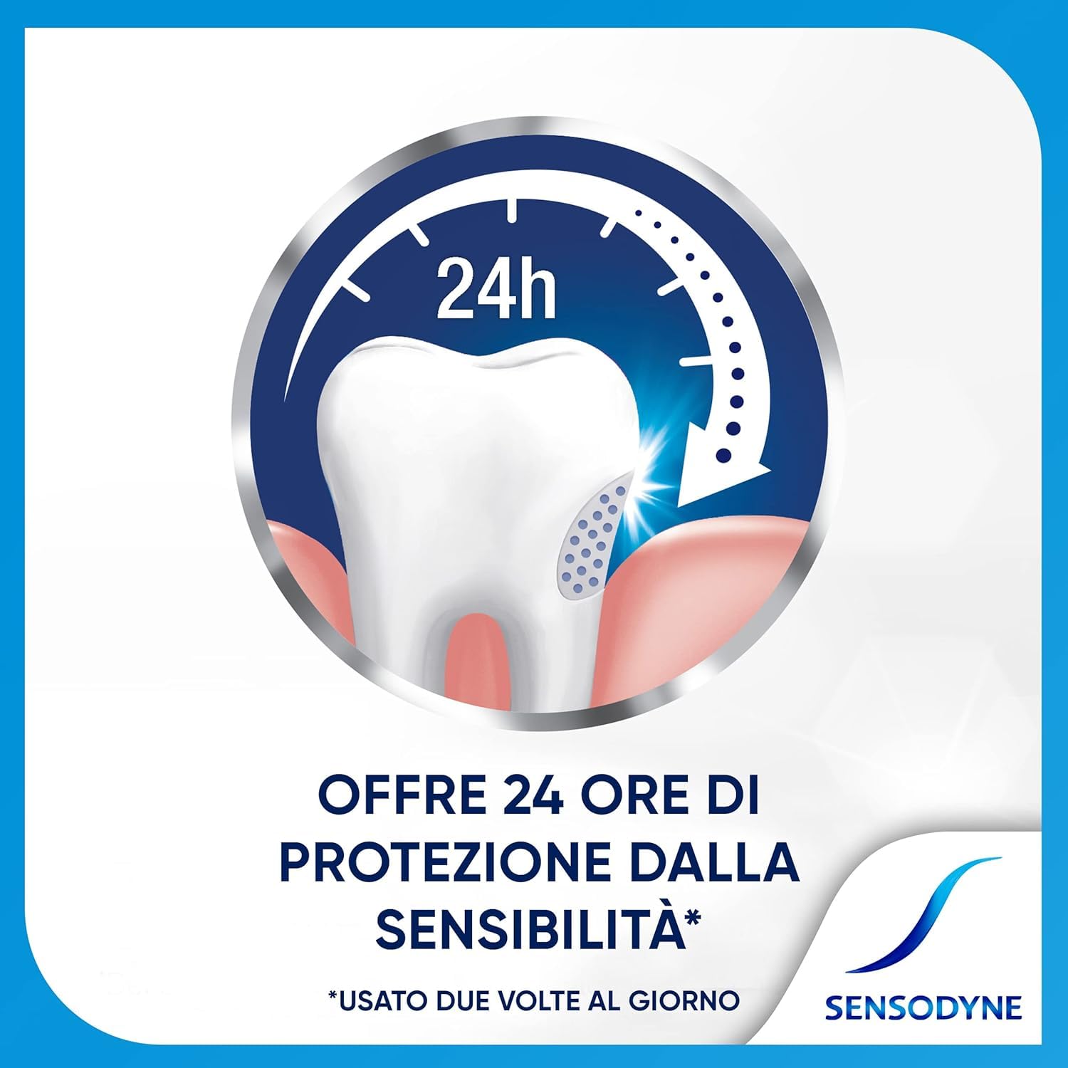 Sensodyne Gentle Whitening Dentifricio Per Denti Sensibili, Contribuisce A Denti Forti E Gengive Sane, Maxi formato 4x75 ml