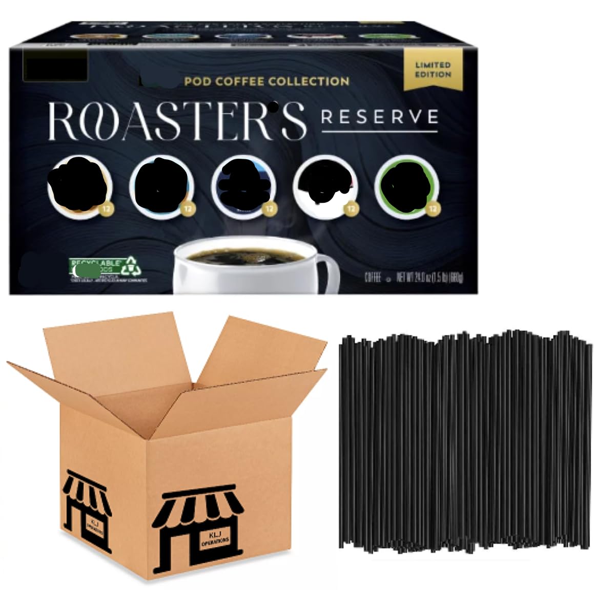 Roaster Reserve Classic Coffee K' Cups Pods 6 Variety Collection Medium Roast 72 Count Limited Edition (Packaging May Vary)
